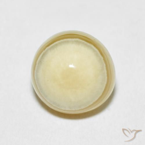 8.23ct طبيعي متعدد الألوان عقيق, دائري, غير شفاف