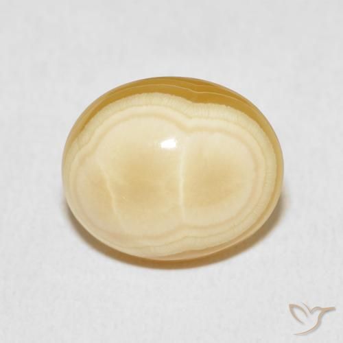 10.42ct طبيعي متعدد الألوان عقيق, بيضوي, غير شفاف