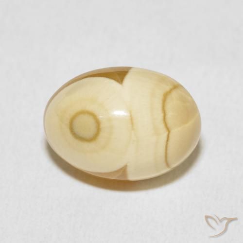 10.02ct طبيعي متعدد الألوان عقيق, بيضوي, غير شفاف, Photo A