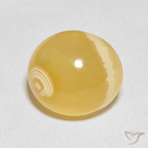 14.52ct طبيعي متعدد الألوان عقيق, بيضوي, غير شفاف