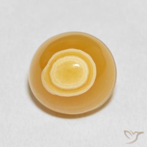 11.01ct طبيعي متعدد الألوان عقيق, بيضوي, غير شفاف