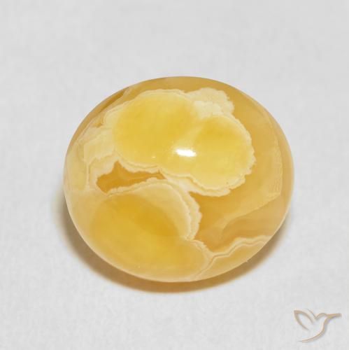 11.06ct طبيعي متعدد الألوان عقيق, بيضوي, غير شفاف