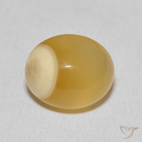 8.91ct طبيعي متعدد الألوان عقيق, بيضوي, غير شفاف