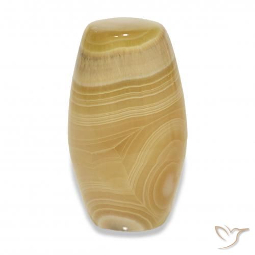 عقيق متعدد الألوان طبيعي، فانسى، 27.16 قيراط، غير شفاف