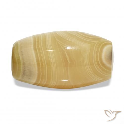 عقيق متعدد الألوان طبيعي، فانسى، 27.16 قيراط، غير شفاف