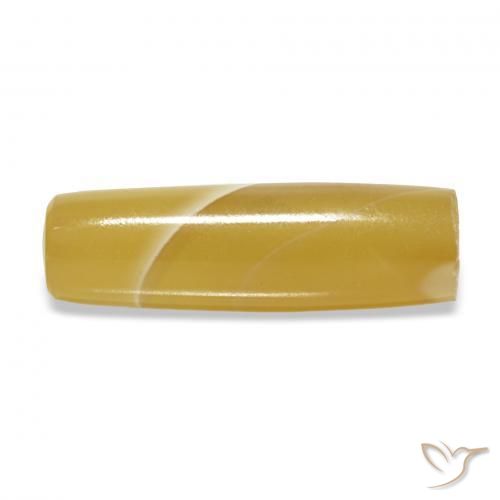 عقيق متعدد الألوان طبيعي، فانسى، 6.01 قيراط، نصف شفاف