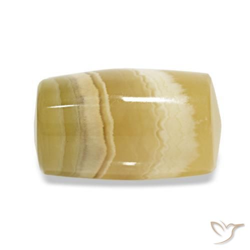 عقيق متعدد الألوان طبيعي، فانسى، 7.90 قيراط، نصف شفاف