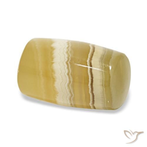 عقيق متعدد الألوان طبيعي، فانسى، 7.90 قيراط، نصف شفاف