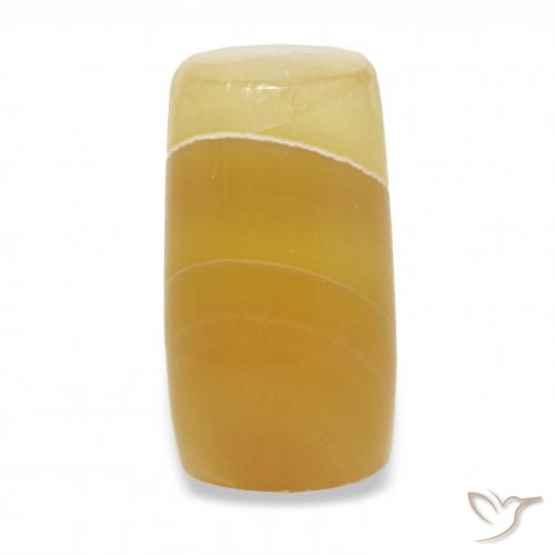 عقيق متعدد الألوان طبيعي، فانسى، 7.96 قيراط، نصف شفاف