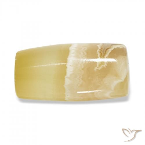 عقيق متعدد الألوان طبيعي، فانسى، 12.76 قيراط، نصف شفاف