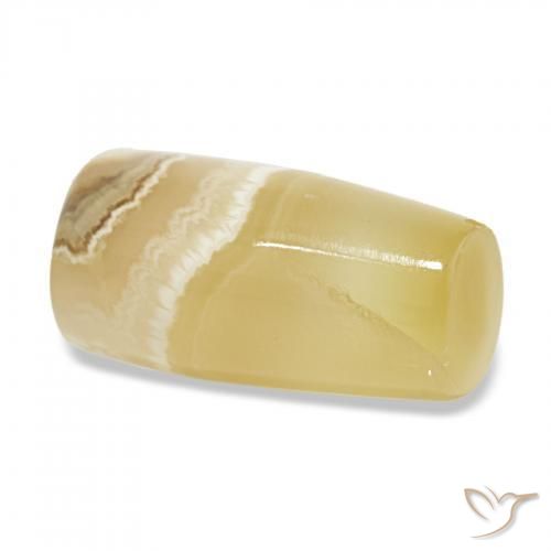 عقيق متعدد الألوان طبيعي، فانسى، 12.76 قيراط، نصف شفاف