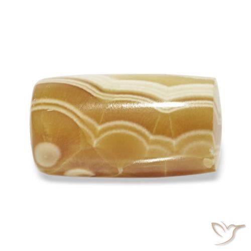 عقيق متعدد الألوان طبيعي، فانسى، 8.39 قيراط، غير شفاف