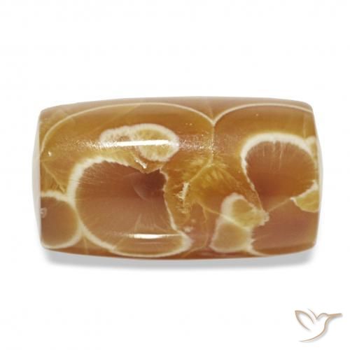 عقيق متعدد الألوان طبيعي، فانسى، 15.61 قيراط، غير شفاف