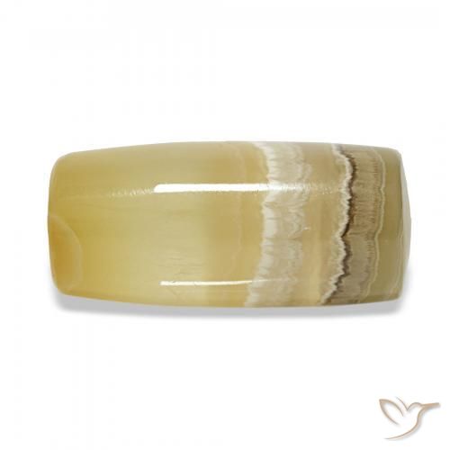 عقيق متعدد الألوان طبيعي، فانسى، 12.76 قيراط، نصف شفاف