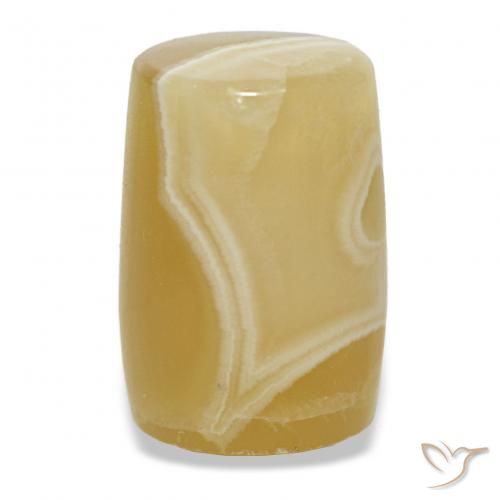 عقيق متعدد الألوان طبيعي، فانسى، 13.73 قيراط، نصف شفاف