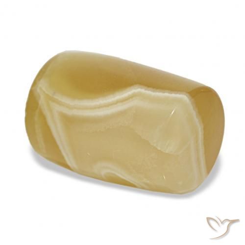 عقيق متعدد الألوان طبيعي، فانسى، 13.73 قيراط، نصف شفاف