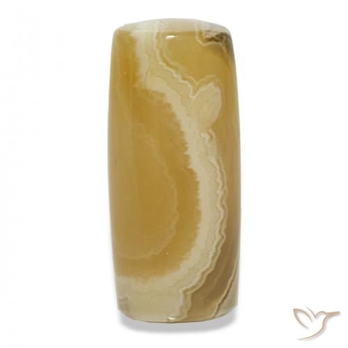 عقيق متعدد الألوان طبيعي، فانسى، 16.55 قيراط، غير شفاف