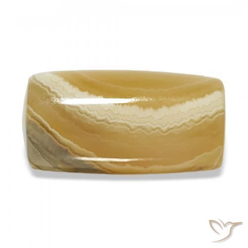 عقيق متعدد الألوان طبيعي، فانسى، 17.57 قيراط، غير شفاف