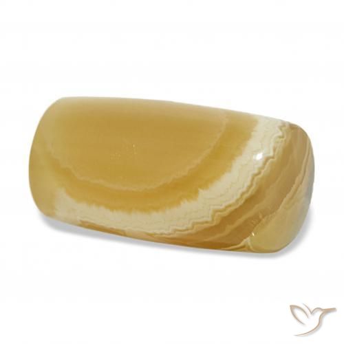 عقيق متعدد الألوان طبيعي، فانسى، 17.57 قيراط، غير شفاف