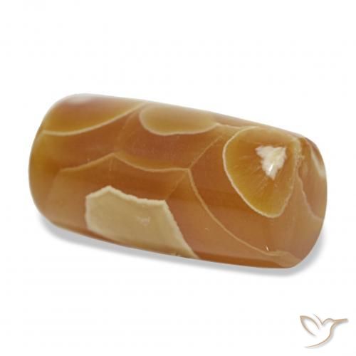 عقيق متعدد الألوان طبيعي، فانسى، 19.19 قيراط، غير شفاف