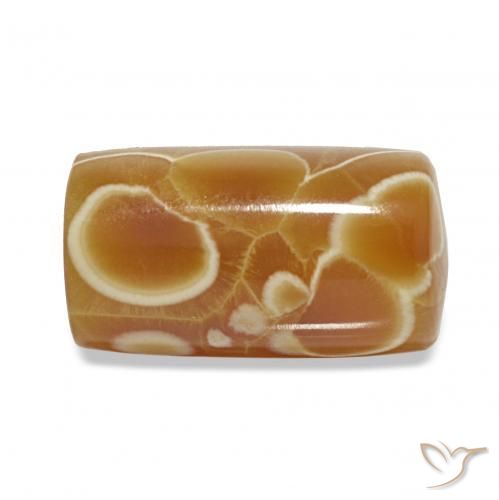 عقيق متعدد الألوان طبيعي، فانسى، 17.70 قيراط، غير شفاف