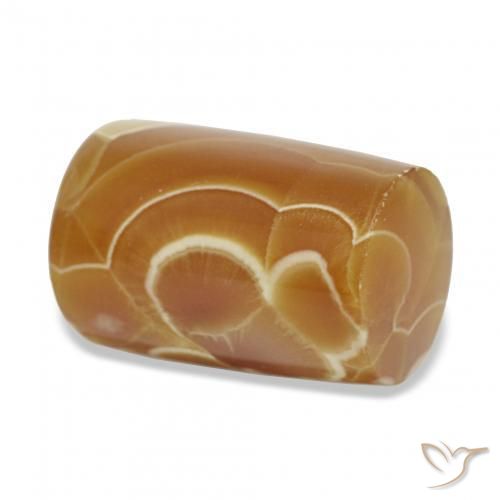 عقيق متعدد الألوان طبيعي، فانسى، 21.39 قيراط، غير شفاف