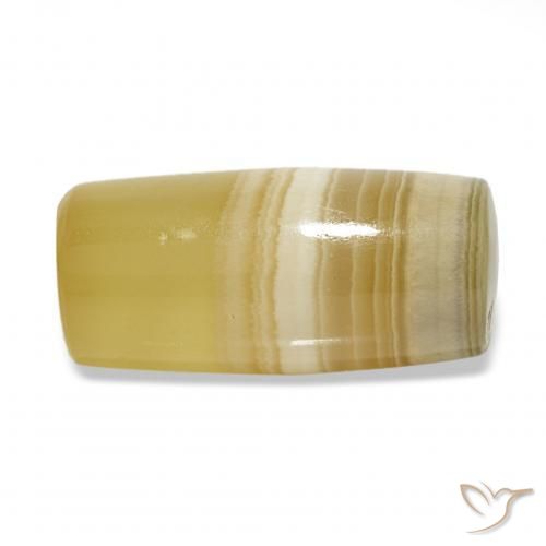 عقيق متعدد الألوان طبيعي، فانسى، 14.23 قيراط، نصف شفاف