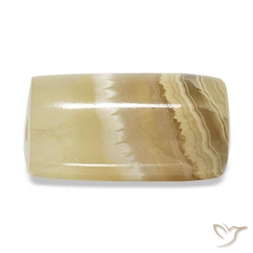 عقيق متعدد الألوان طبيعي، فانسى، 14.39 قيراط، نصف شفاف