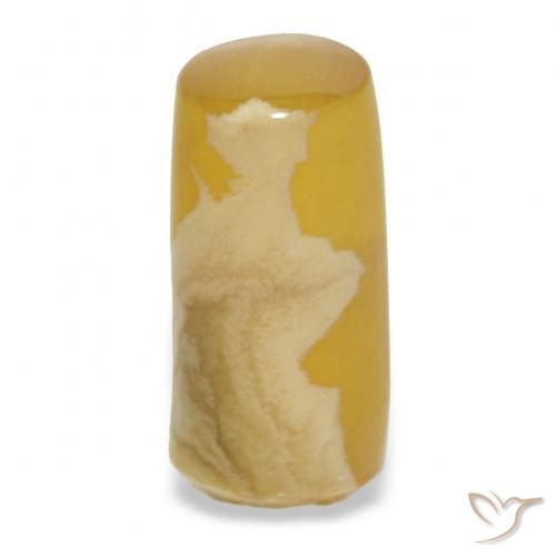 عقيق متعدد الألوان طبيعي، فانسى، 4.31 قيراط، نصف شفاف