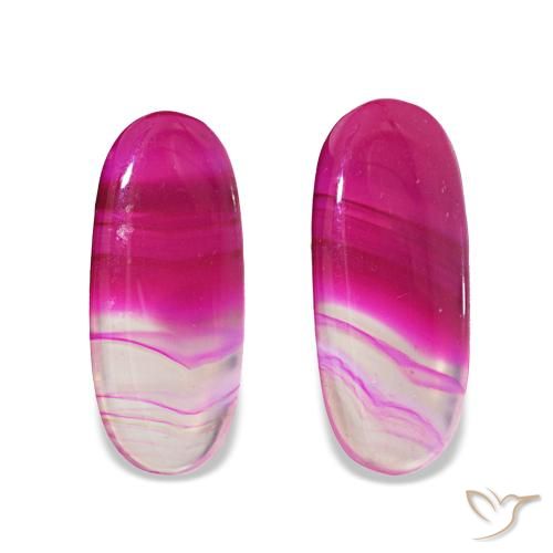 22.11ctw متعدد الألوان عقيق, بيضوي, شفاف