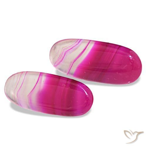 أحجار عقيق متعدد الألوان طبيعية، قصة بيضاوى، شفاف، وزنها 22.11 قيراط