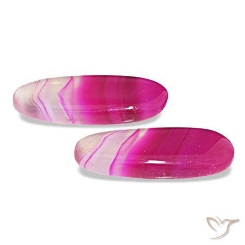 أحجار عقيق متعدد الألوان طبيعية، قصة بيضاوى، شفاف، وزنها 22.11 قيراط