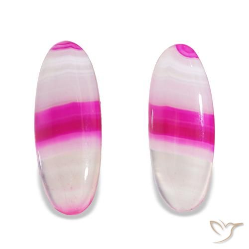 24.03ctw متعدد الألوان عقيق أحجار كريمة, بيضوي, شفاف