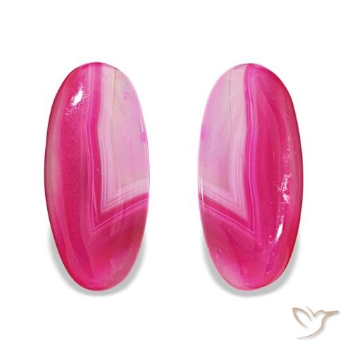 أحجار عقيق متعدد الألوان طبيعية، قصة بيضاوى، نصف شفاف، وزنها 16.92 قيراط