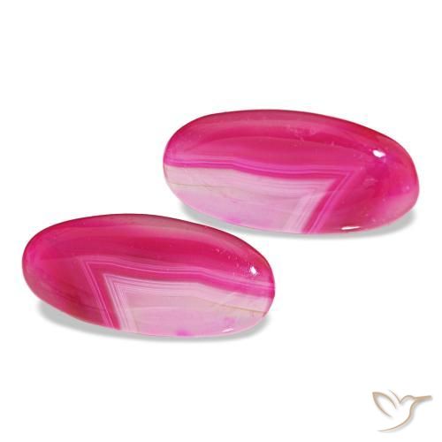 أحجار عقيق متعدد الألوان طبيعية، قصة بيضاوى، نصف شفاف، وزنها 16.92 قيراط