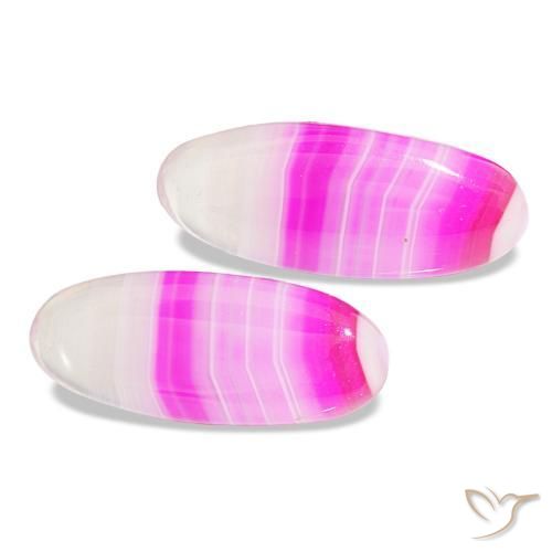 أحجار عقيق متعدد الألوان طبيعية، قصة بيضاوى، شفاف، وزنها 15.00 قيراط