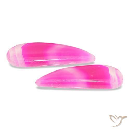 أحجار عقيق متعدد الألوان طبيعية، شكل خيالي، شفاف، وزنها 17.57 قيراط