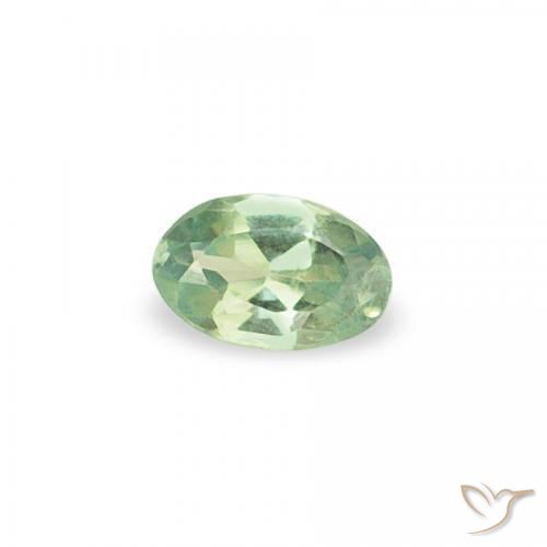 الكسندريت Medium Light-Green طبيعي، بيضوي، 0.06 قيراط، قليلا جدا