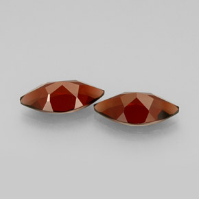 أحجار عقيق الألماندين أحمر غامق طبيعية، ماركيز، قليلا جدا، وزنها  قيراط