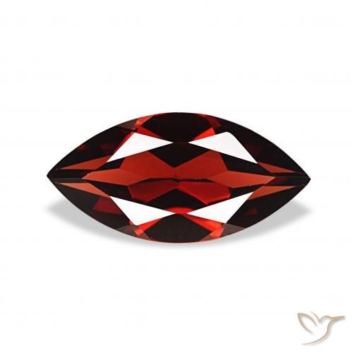 2.10ct أحمر غامق عقيق الألماندين, ماركيز, VVS