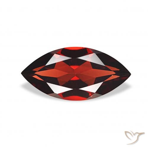1.86ct احمر غامق عقيق الألماندين, ماركيز, VVS