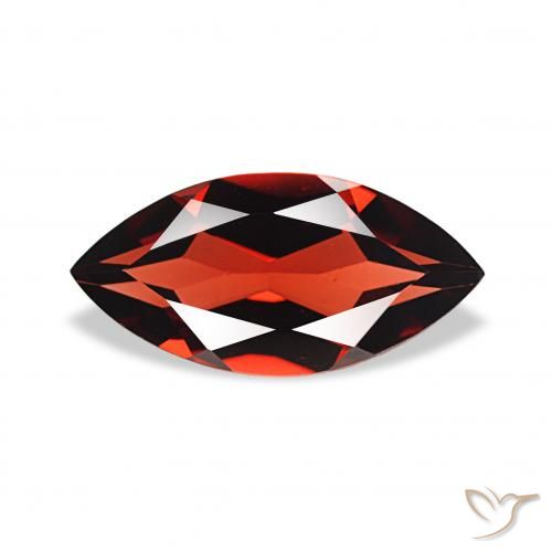 1.88ct أحمر غامق عقيق الألماندين, ماركيز, VVS