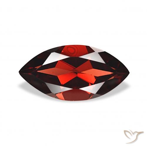 1.89ct أحمر غامق عقيق الألماندين, ماركيز, VVS