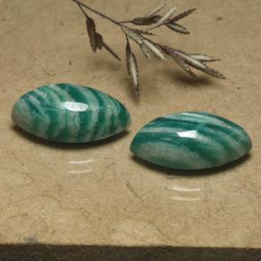 أحجار امازونيت أخضر أزرق طبيعية، ماركيز، غير شفاف، وزنها 14.83 قيراط