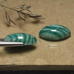 أحجار امازونيت أخضر أزرق طبيعية، ماركيز، غير شفاف، وزنها 14.83 قيراط