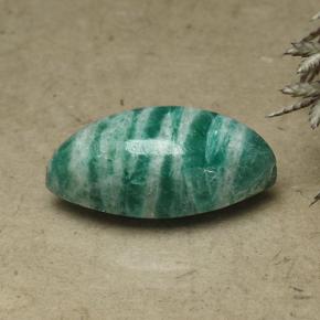 امازونيت أخضر أناناسى طبيعي، ماركيز، 8.07 قيراط، غير شفاف