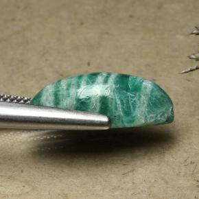 امازونيت أخضر أناناسى طبيعي، ماركيز، 8.07 قيراط، غير شفاف