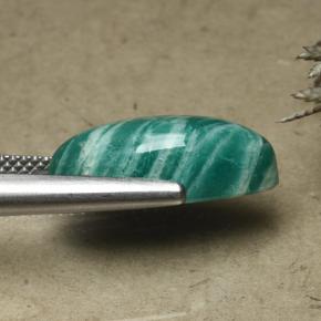 امازونيت أخضر أناناسى طبيعي، ماركيز، 7.52 قيراط، غير شفاف