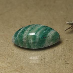 امازونيت أخضر أزرق طبيعي، ماركيز، 8.18 قيراط، غير شفاف