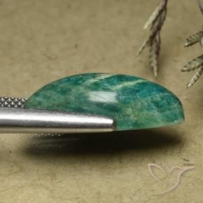 امازونيت أخضر متوسط طبيعي، ماركيز، 9.32 قيراط، غير شفاف